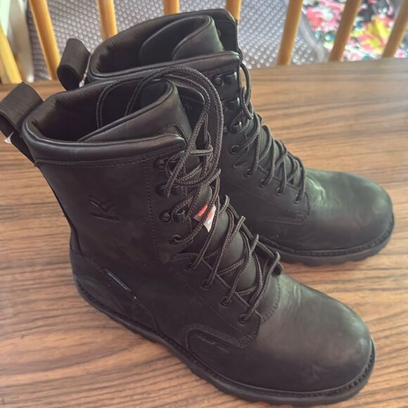 Hawx Men's Airflow Waterproof Work Boots - Composite Toe - Picture 3 of 8